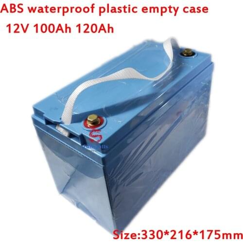 DIY kit battery box 12V 24V 48V 60ah 80ah 100ah 120ah lifepo4 li-ion LTO lithium diy battery waterproof plastic empty case DIY