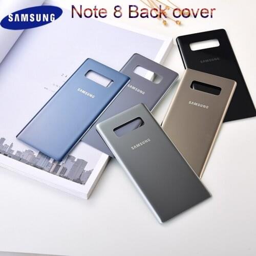 Original Samsung Galaxy Note 8 Glass Battery Case Rear Door Housing Cover Replacement for Samsung note 8 N950 N950F Back Covers