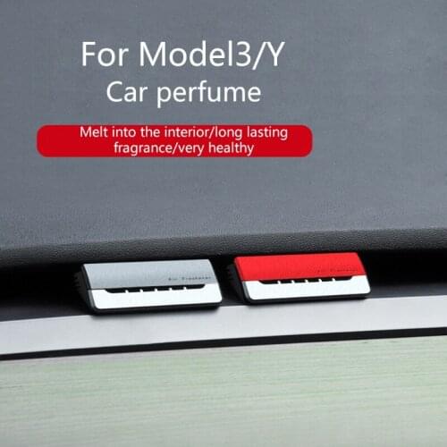 For Model 3/Y Air Freshener Car Air Outlet Perfume Fragrance Diffuser Solid Scent Auto Smell Accessories Aromatherapy