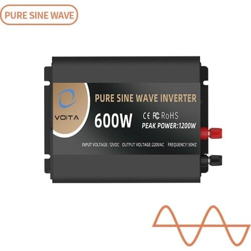 High Frequency Sine Wave 600w 12v 220v China Pure Inverter for Refrigerator
