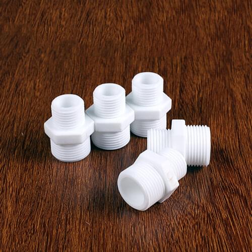 1/4" 1/2" 3/4" 1" BSPP Male Straight Plastic Connect Fitting RO Water System Reverse Osmosis and Housing In Line Filters