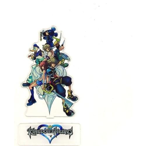 Kingdom Hearts Sora Kairi Roxas family acrylic standee figurines desk decoration cake topper anime