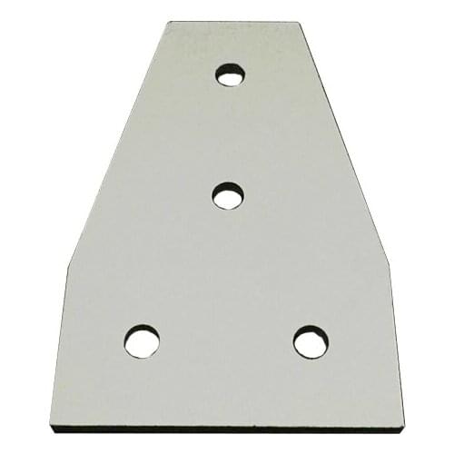 1pcs T type 90 Degree Joint Board Plate Corner Angle Bracket Connection for Aluminum Profile 3030/4040 30x30/40x40 with 4 holes