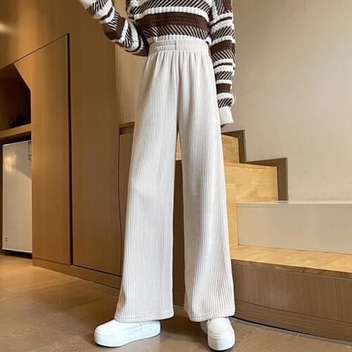VIHKLC Women's Corduroy Trousers