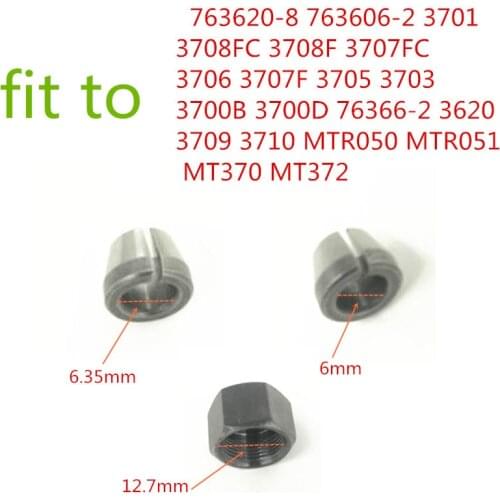 COLLET CONE NUT Replace for Makita 76366-2 3620 3709 3710 MTR050 MTR051 MT370 MT372 Router Collet