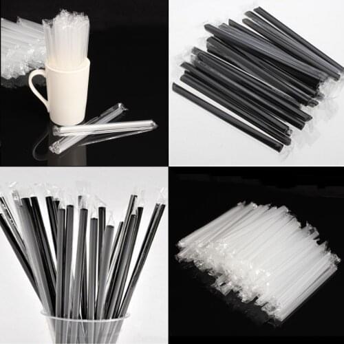 100 Pieces of Giant Sake Straw Pearl Boba MilkTea Milkshake Drinking Party 7"