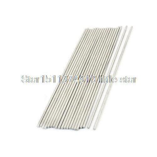 20Pcs 150 x 2.5mm Stainless Steel DIY Toy Model Drive Connecting Rod