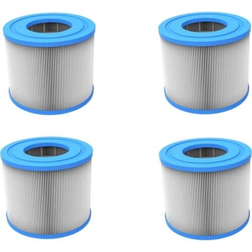 4-Piece Swimming Pool Filter Elements, Suitable for Waves Series Filters, Easy to Clean