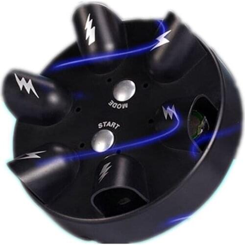 6 Slots Polygraph Tricky Funny Adult Micro Electric Shock Heart Beat Lie Detector Shocking Liar Test Novelty Party Game Toy D5QA