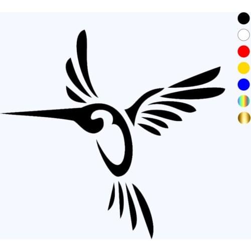 CK20691# Die-Cut Vinyl Decal Humming Bird Car Sticker Waterproof Auto Decors on Car Body Bumper Rear Window