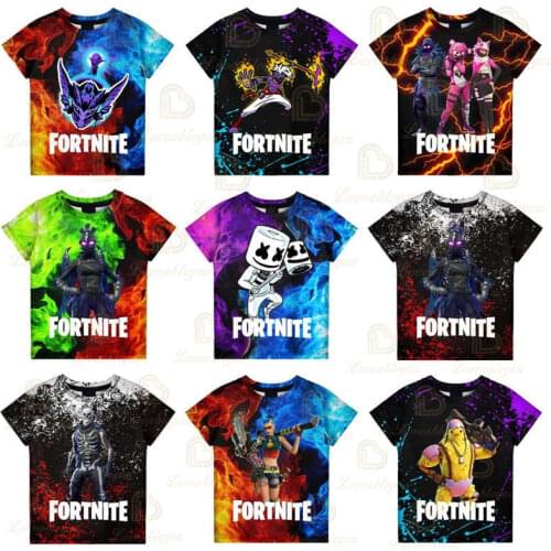 Childrens Wear Fortnite Victory Battle Royale Swearshirt Boys Girls Clothes Tops Kids T-shirt Hero Tshirt Teen Tops