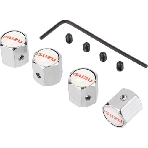 For ISUZU Swift Jimny SX4 Samurai Vitara Liana Alto Ignis Burgman 400 gn125 Car Wheel Valve Stem Cap Air Cover Rim Stickers