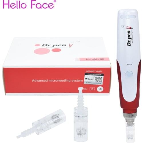 Dr pen N2 Electric Derma Pen Micro Needling Pen Mesotherapy Auto Micro Needle With 12 Pin Needles