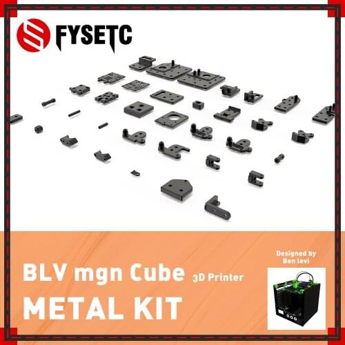 FYSETC BLV Mgn Cube All Metal Machining Upgrade Kit Dual Z axis Triple Z axis By Ben Levi For BLV Cube 3d Printer
