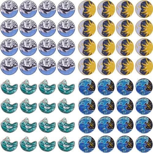 Prajna 10PCS Mountain Patches For Clothing Stickers Adventure Travel Badges Iron On Patches On Clothes Van Gogh Embroidery Patch