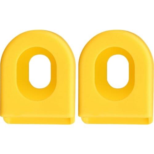2pcs Crank Protector Bike Silicone Arm Boot Universal Crankset Arm Sleeve Bicycle Repair Supplies