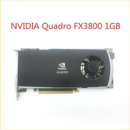 Quadro FX3800 1GB 100% Original Graphics Card Professional Graphics For NVIDIA Multi-screen Design 3D Modeling Rendering