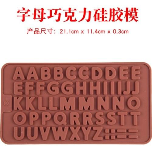 Baking Accessories Cream Cake 26 Alphabet Decorating Tools Chocolate Mold Bakery Accessories Pastry Cake Design Silicon Mold