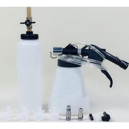 Replacement brake oil special tool car brake fluid refilling device gas manual emptying brake oil change machine Report