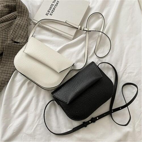 PU Leather Crossbody Bags For Women 2021 Fashion Small Cross Body Brand Designer Lady Shoulder Bag Luxury Handbags Sac A Main