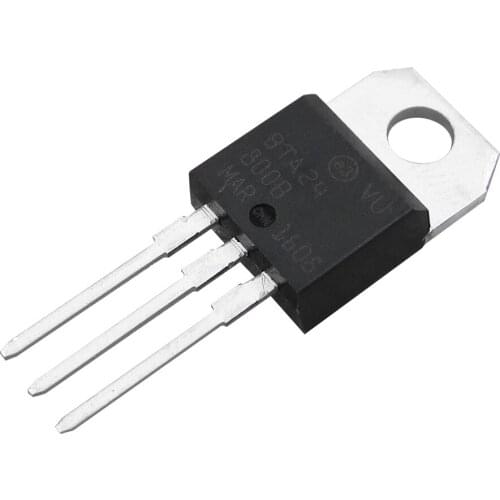 100PCS BTA24-800B BTA24-800 BTA24 24A/800V TO-220