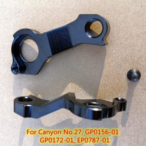 2pcs CNC Bicycle derailleur hanger For CANYON No.27 Pilo D558 Torque Neuron Sender Spectral AL CF Dude Neuron Nerve MECH dropout