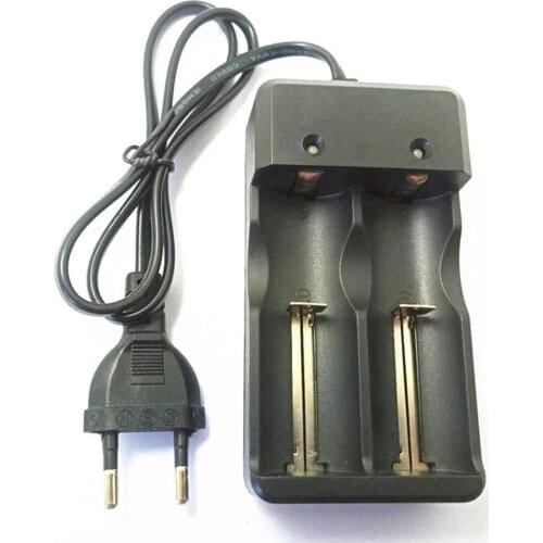 26650 Lithium Battery Charger 18650 Dual Groove Fast Charging Band Line Dual Charging 4.2V1A2A Universal Charging