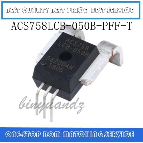 ACS758LCB-050B ACS758LCB-050B-PFF-T ACS758 ACS758LCB CB-5 SENSOR CURRENT 50A 5V BI 5-CB