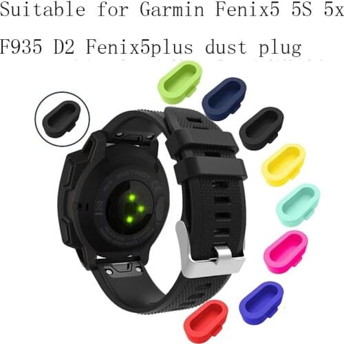 Watch accessories For Garmin Fenix5plus 935 Fenix5 5S 5x F935 D2 series silicone dust plug protection cover