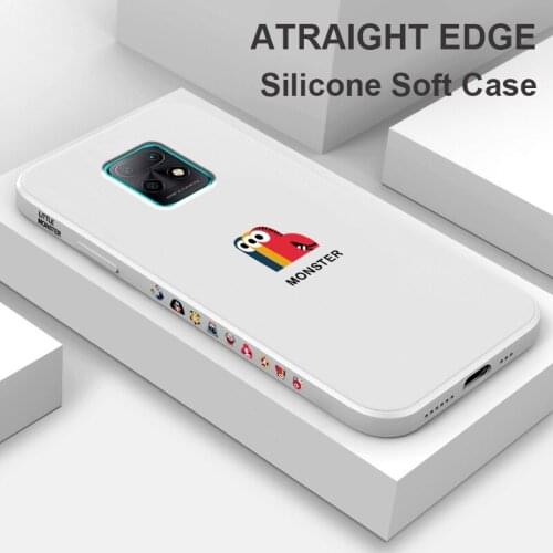 For Xiaomi Redmi 10X Pro Cases Original Fashion Liquid Silicone Shockproof Soft Shell Cover for Redmi 10X Cartoon Phone Case