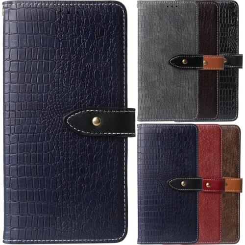 Crocodile Pattern Case for Sharp Aquos V Zero R2 Compact B10 D10 C10 S3 High S3 Mini Case Fundas Wallet Holder Bags E Flip Case