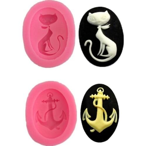 Cat Manufacturer Cooking Tools Wedding Decoration Silicone Mould Baking Fondant Sugar Craft Molds Diy Cake Cake