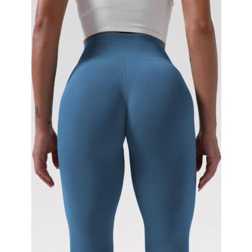 SVOKOR High Waist Seamless Fittness Leggings Sexy Workout Pants Women Push Up Leggings Gym Elasticity Sport 11 Color