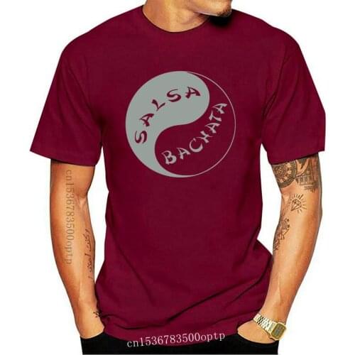 New Tops T Shirt Women salsa bachata Funny White Cotton Female Tshirt