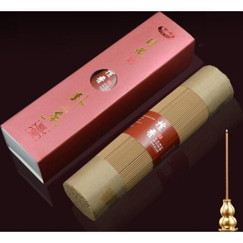 Thuja Incense Sticks 800sticks Sandalwood Living Room Scents for Home 2 Bulks Can Get A Incense Burner Free 200g Stick Incense