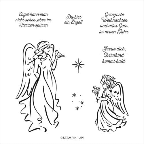 ANGELS GREETING New Cutting Dies Stamps Scrapbook Diary Decoration Embossing Cut Dies Template DIY Greeting Card Make Albums