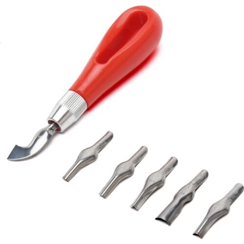 Profession Multifunctional Practical LInoleum Cutter ABS Carving Tool School DIY Engraving Beginner Manual Art Supplies