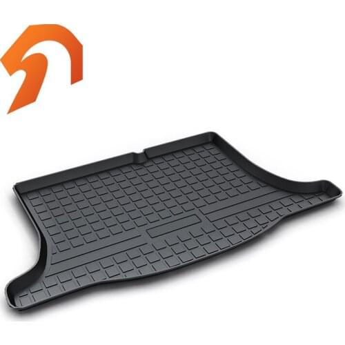 Rubber Rear Trunk Cover Cargo Liner Trunk Tray Floor Mats For NISSAN TIIDA 2016-2018 Carpet Liner Mats