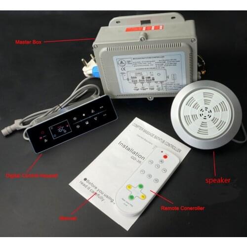 Whirlpool bathtub system bathtub contoller with air bubble,heater function GD-353B