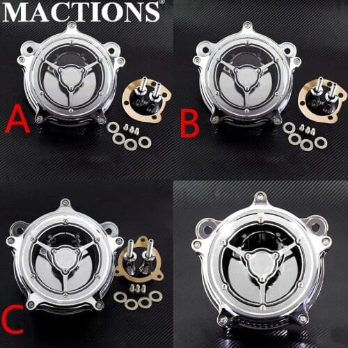 Motorcycle Air Cleaner Intake Air Filter CNC Aluminum Crafts For Harley XL Sportster Softail 91-17 Dyna 91-17 FXDLS FLSTNSE