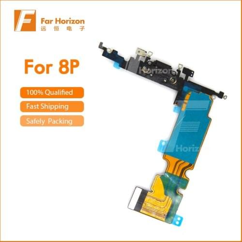 Charging Port Flex Cable For iPhone 8G 8 Plus 5.5 USB Dock Connector Charger Wholesale 10pcs & Free Shipping