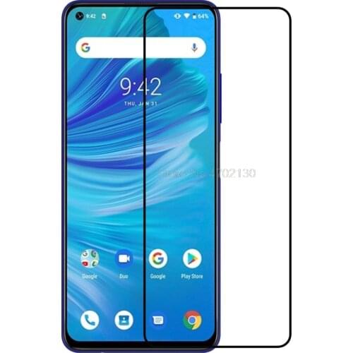 Full Cover Protective Glass For UMIDIGI F2 Protective Tempered Glass on For UMIDIGI Power 3 Phone Screen Protector
