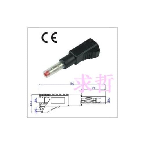 Belt protective case 4mm banana plug and socket terminal connector