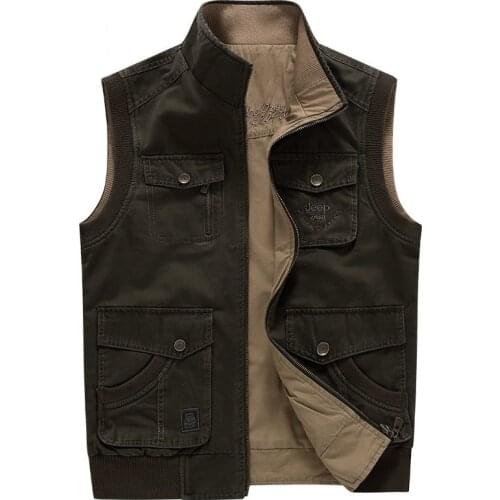 Mens Vest Sleeveless Jacket Plus Big Size Waistcoat Male Photographer Large Size 5XL 6XL 7XL 8XL 9XL Many Pocket Unloading