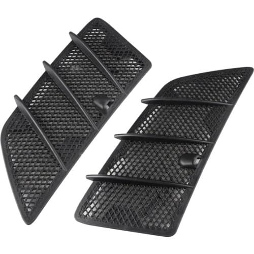 2Pcs Car Front Hood Air Vent Grille Cover Air Flow Intake Hoods for Mercedes Benz W164 ML / GL Class 2008-2011