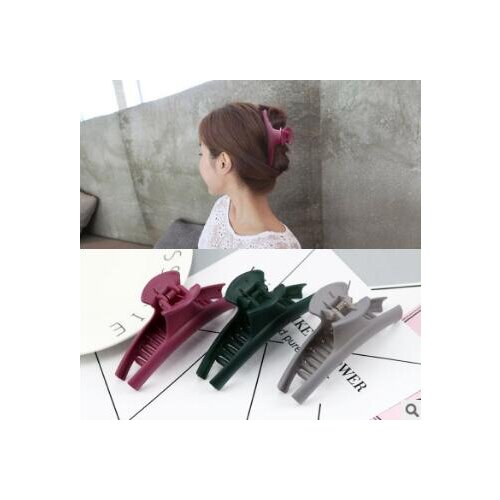 60pcs/lot DIY Simple Multi Acrylic Scrub Hair Clips Take A Shower Beauty Ladies Hair Claws Hair Styling Tools Accessories HA809