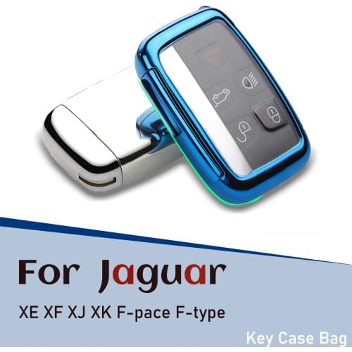 Car Key Cover Key Case Bag ABS Car Remote Key Shell Key Case ForJaguar XE XF XJ XK f-pace F-type special Car key Case