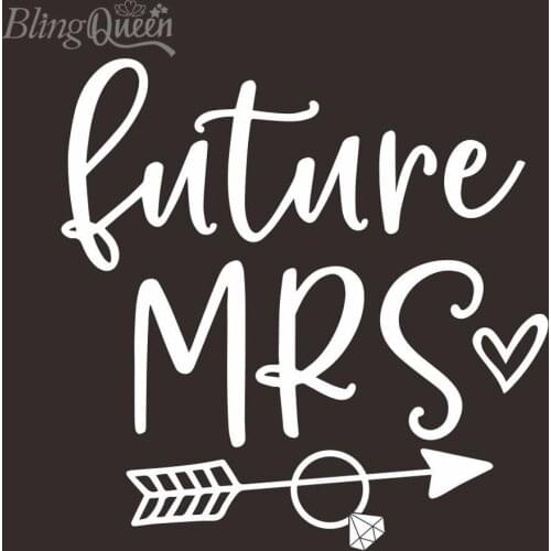 BlingQueen 12PCS/LOT Iron On Patches Hot Fix Hologram Heat Transfer Vinyl Patches Future Mrs Design