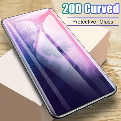 20D Curved Full Protective Glass On The For Oneplus 7 Pro 6t 5t Screen Protector Film For Oneplus 5 6 7 Pro Tempered Glass Cover