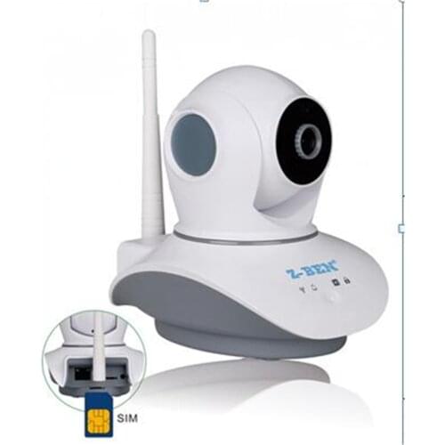 1/1.3/2MP Optional Support 4G Sim Card GSM Camera